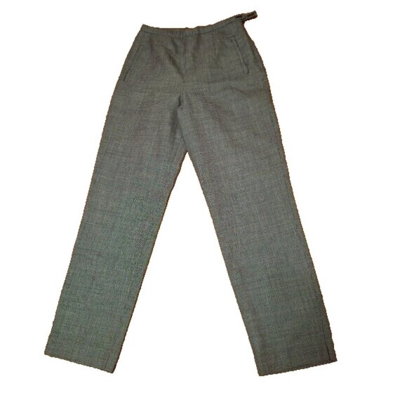 Pendleton 100% Virgin Wool Pants Slacks  Ladies Size 8 Lined Vintage Salt PEPPER - Picture 4 of 4